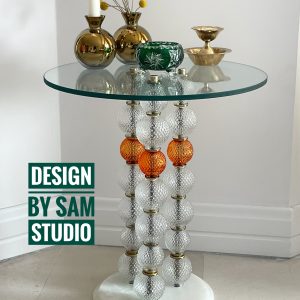 Orange Side table